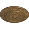 Ekena Millwork Christopher Ceiling Medallion, Hand-Painted Rubbed Bronze, 26 5/8"OD x 2 1/4"P CM26CSRZS - alternate 2
